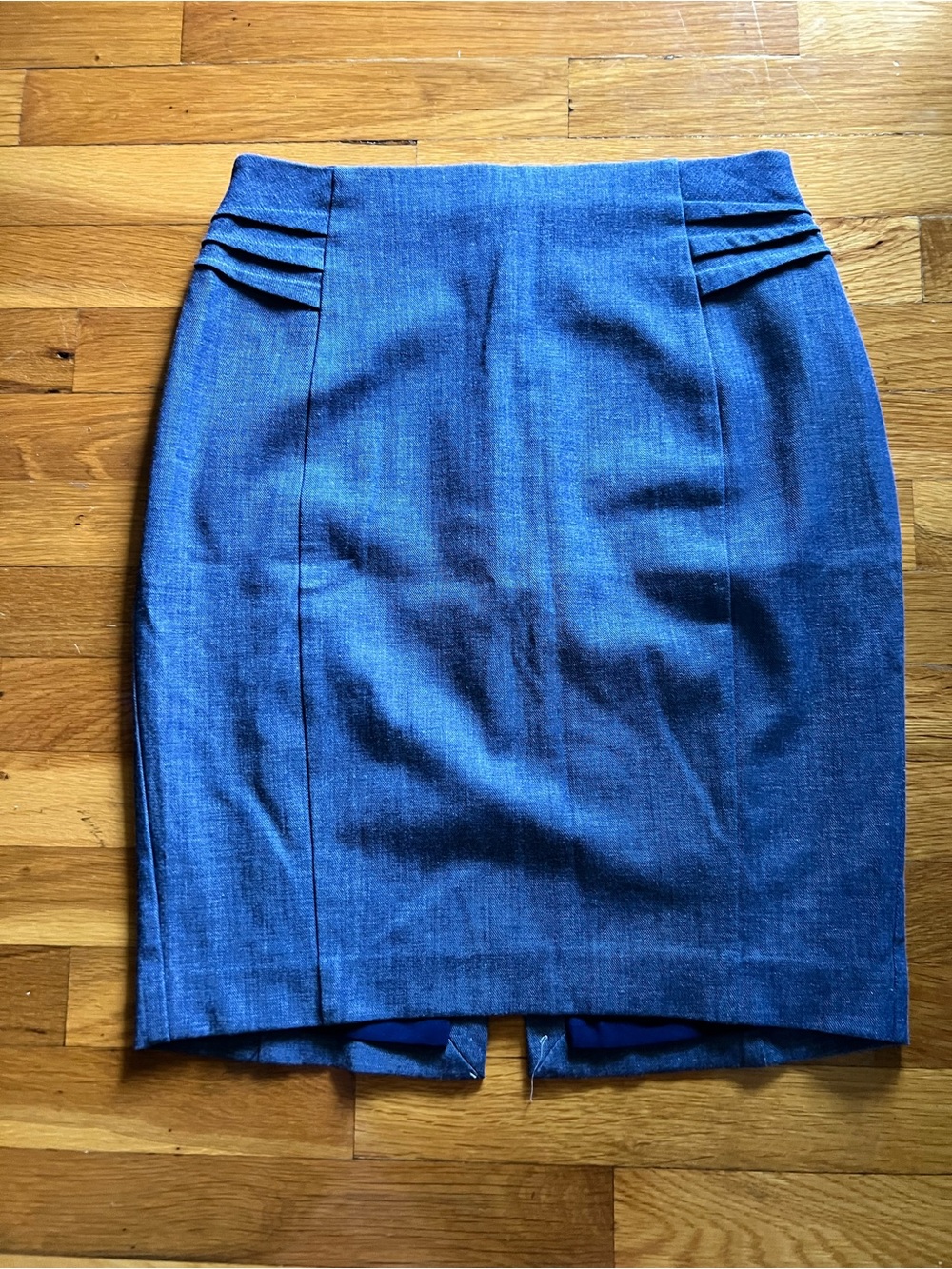 Express Classic Blue Pencil Skirt - Women's 6